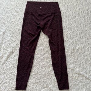 Lululemon align pant leggings - formation camo dark adobe multi
